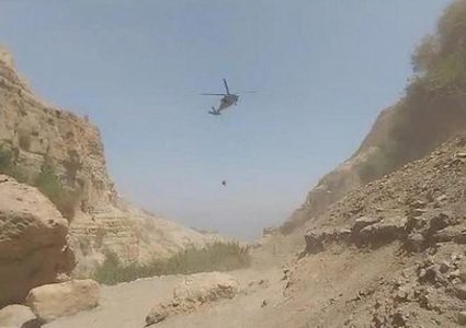 إصابات في انهيار صخري قرب البحر الميت