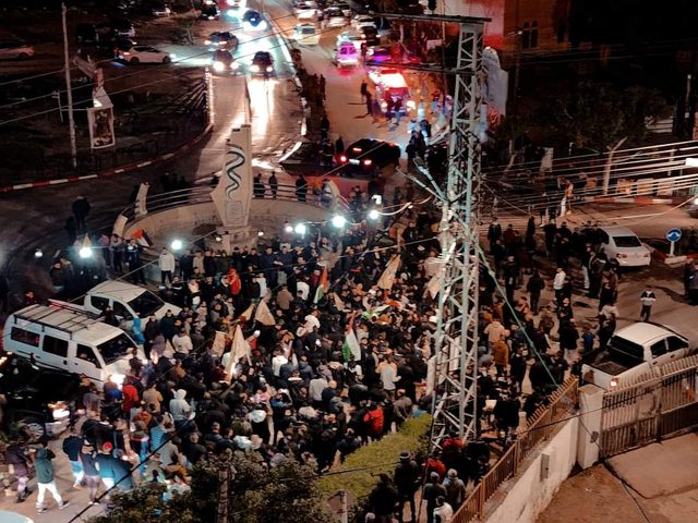 مسيرة منددة بإعدام الشهيد عز الدين كنعان في جنين