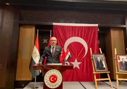 السفير التركي يقدم أوراق اعتماده لدى مصر