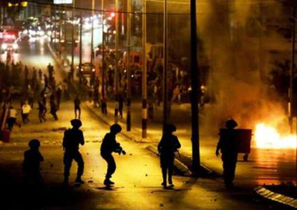 نابلس: إصابات خلال مواجهات مع الاحتلال في قرية برقة