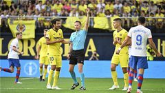 برشلونة يقضي على فياريال بسيناريو درامي