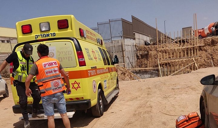 إصابة خطيرة لعامل في أسدود