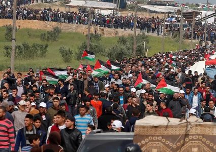 قرار بالعودة لمسيرات العودة شرق قطاع غزة