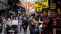 التضخم في تركيا يتجاوز التوقعات خلال أغسطس ويصل إلى 59%