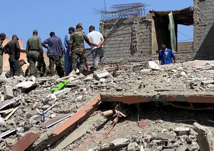 ارتفاع حصيلة ضحايا زلزال المغرب إلى 2012