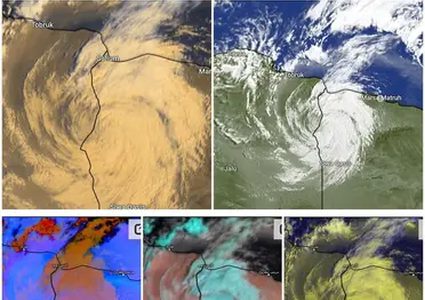 هيئة الأرصاد المصرية: تأثير إعصار دانيال على مصر سيكون مختلفاً