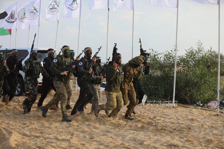 بدء مناورة الركن الشديد 4 لفصائل المقاومة في غزة
