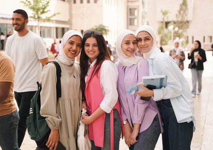 أجواء اليوم الدراسي الثالث للعام الاكاديمي الجديد في جامعة النجاح