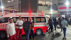 من أحداث الانفجار الذي وقع شرق غزة وخلّف 5 شهداء و25 إصابة.