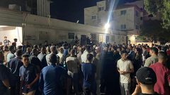 من أحداث الانفجار الذي وقع شرق غزة وخلّف 5 شهداء و25 إصابة.