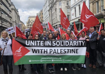 اتحاد النقابات العمالية البريطاني يؤكد دعمه لمقاطعة إسرائيل ومستوطناتها