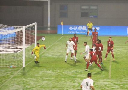 الفدائي الأولمبي يتعادل مع نظيره القطري في دورة الألعاب الآسيوية