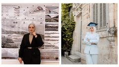 طالبتان من النجاح تنتزعان المركز الأول في مسابقة الهندسة المعمارية العالمية