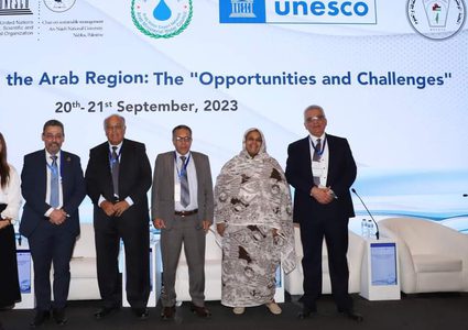 بمبادرة من كراسي اليونيسكو في النجاح انعقاد مؤتمر الدبلوماسية المائية في عمان