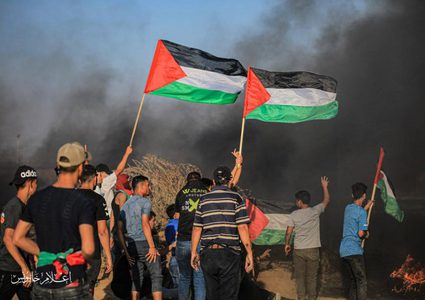 إصابات إثر قمع الاحتلال مسيرات سلمية شرق غزة