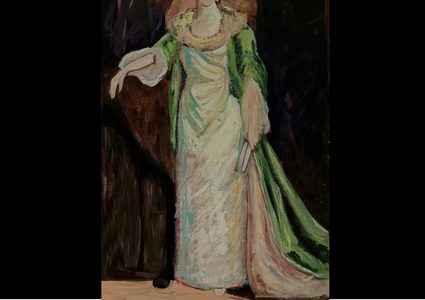 طلاب سنة أولى قسم تصميم الأزياء في كلية الفنون الجميلة بجامعة النجاح يبدعون في مادة نظريات الألوان وتطبيقاتها