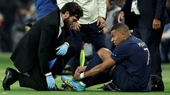 مدرب سان جرمان يكشف تفاصيل إصابة مبابي في الكلاسيكو