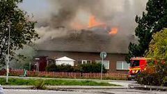 حريق متعمد يدمر مسجدا في مدينة إسكلستونا بالسويد