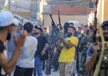 انتشار أمني فلسطيني في مخيم عين الحلوة