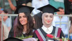 جامعة النجاح الوطنية تحتفل بتخريج طلبة الفصل الصيفي من الفوج الثالث والأربعين