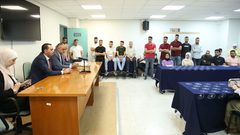 كلية الأعمال والاتصال تنظم ورشة عمل لطلبة مساق "الإدارة المالية 1"