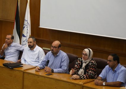 جامعة النجاح تستقبل ادارة كلية كامبوس الجليل