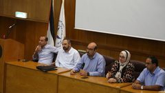 جامعة النجاح تستقبل ادارة كلية كامبوس الجليل