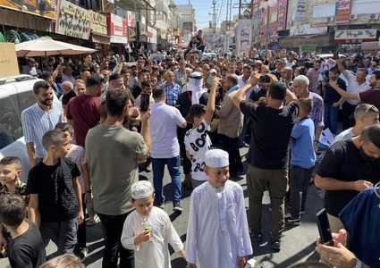 جنين تحيي المولد النبوي بمسيرة وفعاليات داعمة ومساندة للأسرى