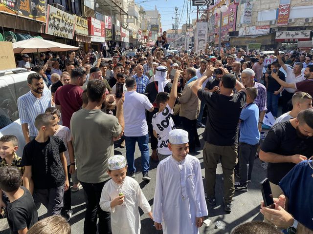 جنين تحيي المولد النبوي بمسيرة وفعاليات داعمة ومساندة للأسرى