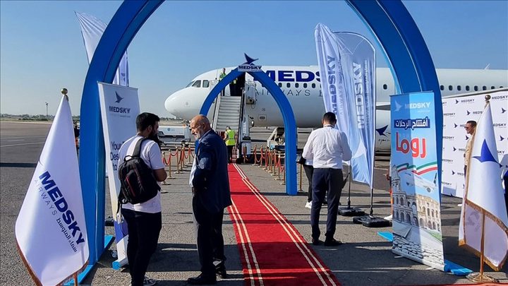 ليبيا تسيير أول رحلة جوية لإيطاليا منذ 10 سنوات