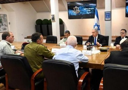 حكومة الاحتلال تعقد جلسة تقييم ومشاورات امنية لمناقشة التصعيد في كل الساحات