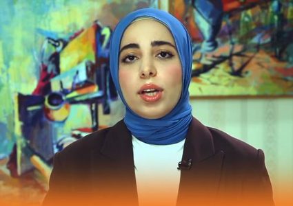 الطالبة خولة أبو زهيدة من الهندسة المعمارية تتحدث عن مشروعها "أضواء النفق"