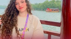 الطالبة دانا خراز تشارك في مشروع مراسل شباب المجلس الأولمبي الآسيوي