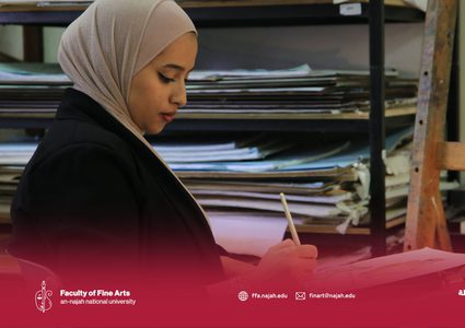 جولة في محاضرة الرسم المائي في كلية الفنون الجميلة