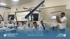 جانب من محاضرة طب الأسنان التحفظي بإشراف د. حسن حشاش