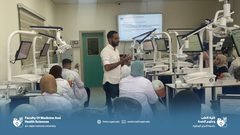 جانب من محاضرة طب الأسنان التحفظي بإشراف د. حسن حشاش