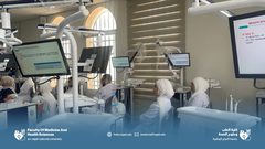 جانب من محاضرة طب الأسنان التحفظي بإشراف د. حسن حشاش