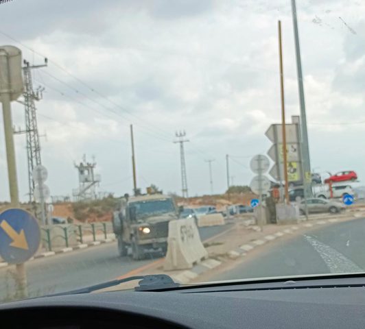 الاحتلال يغلق طريق حوارة امام المواطنين ويفتحها للمستوطنين فقط