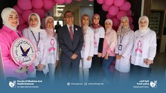 بالصور.. رئيس جامعة النجاح يزور عيادات النجاح الطبية