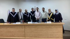 الدراسات العليا تمنح الباحثة روا بولاد درجة الماجستير في أصول الدين