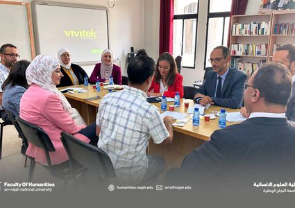 قسم اللغة الفرنسية يستضيف وفدًا من القنصلية الفرنسية العامة في االقدس