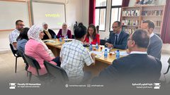 قسم اللغة الفرنسية يستضيف وفدًا من القنصلية الفرنسية العامة في االقدس