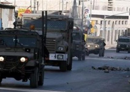 الاحتلال يقتحم حي البالوع في مدينة البيرة