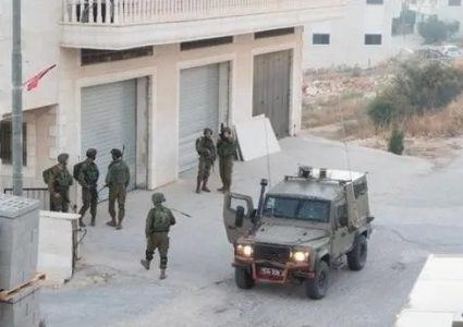 الاحتلال يقتحم قرية ارتاح قضاء طولكرم