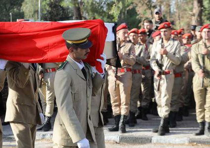 سوريا تشييع جثامين ضحايا الكلية العسكرية