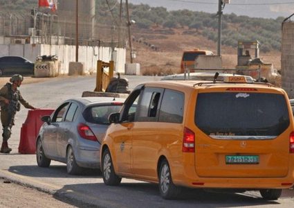 الاحتلال يشدد الاجراءات العسكرية في محيط نابلس