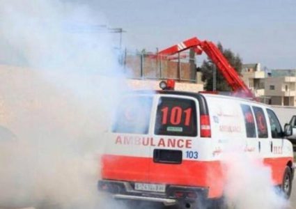 طائرات الاحتلال تستهدف مركبة إسعاف غرب غزة