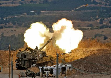 قوات الاحتلال تقصف بالمدفعية قرى لبنانية