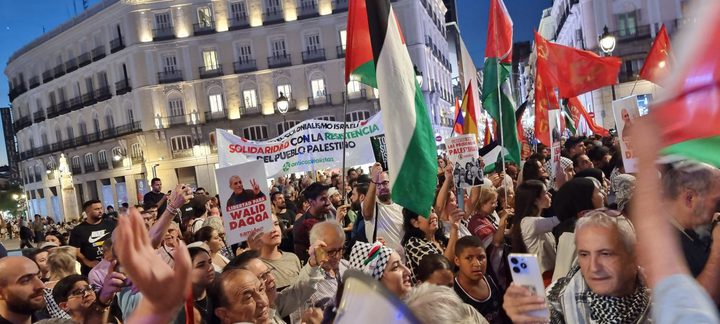 تظاهرات في نيويورك وكاليفورنيا تنديدا بالعدوان الإسرائيلي على غزة