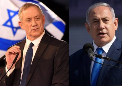 نتنياهو وغانتس يعلنان عن تشكيل حكومة طوارئ و(كابينيت) حرب